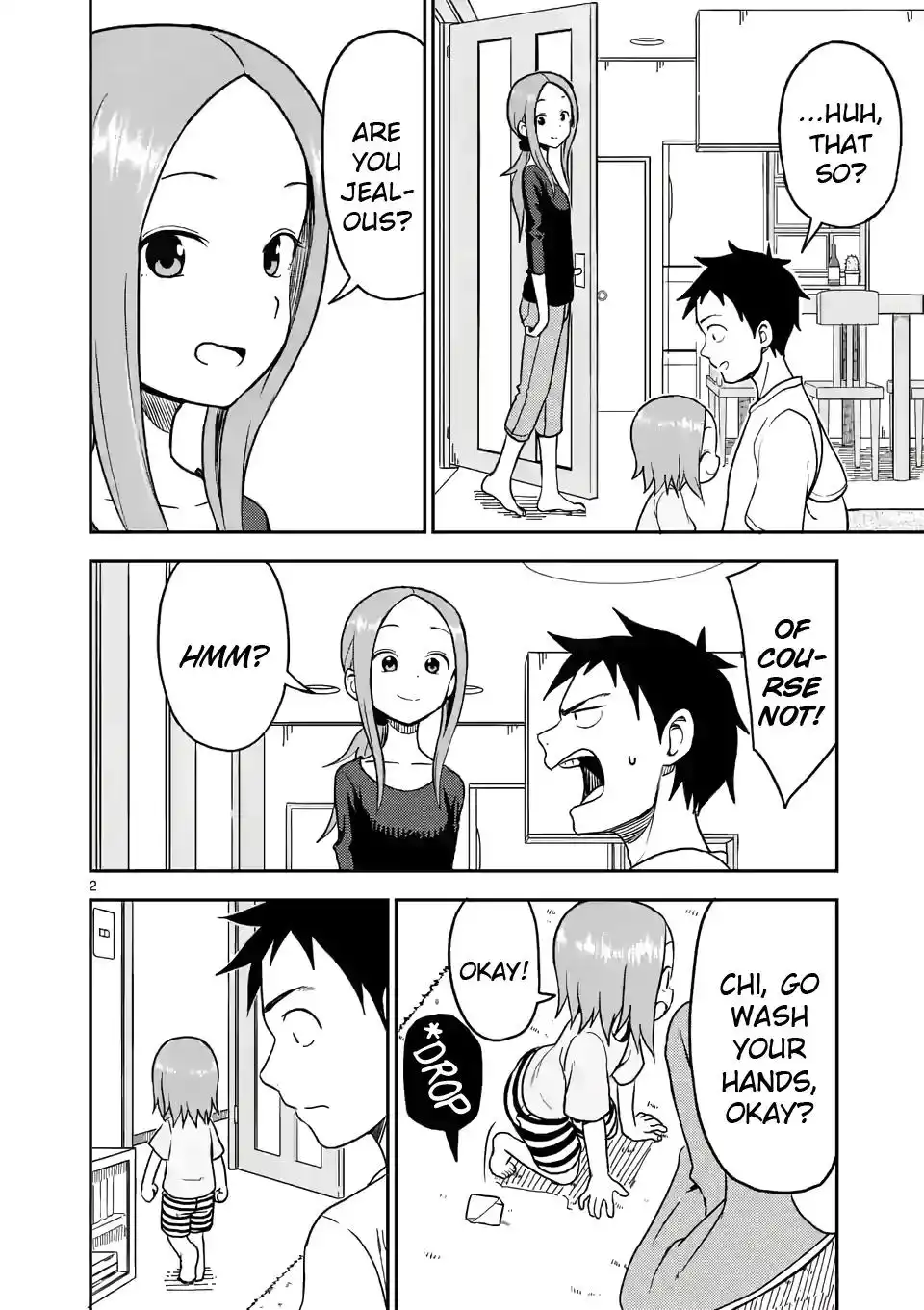 Karakai Jouzu no (Moto) Takagi-san Chapter 91 2